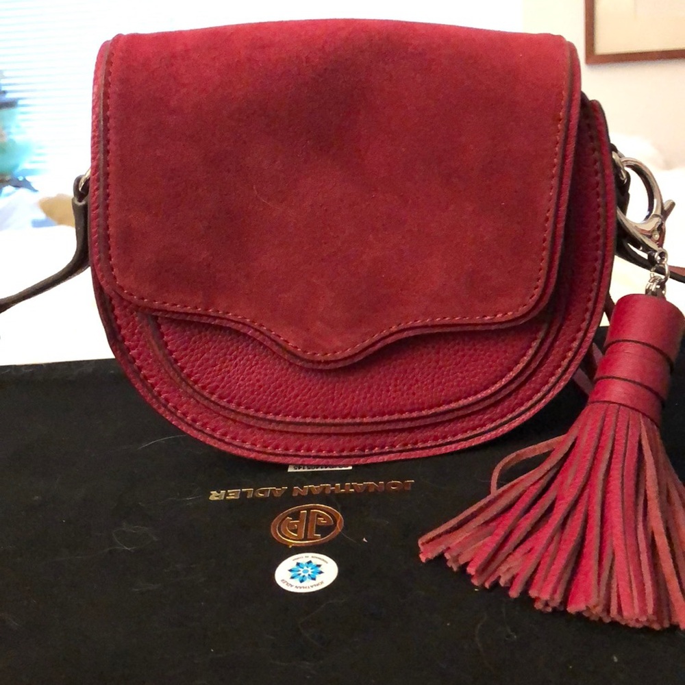 Rebecca Minkoff burgundy Crossbody purse - Picture 4 of 4